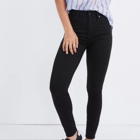 Madewell Denim - Madewell Curvy Highrise Skinny Jeans In Carbondale Size 25 Petite  NWT'S